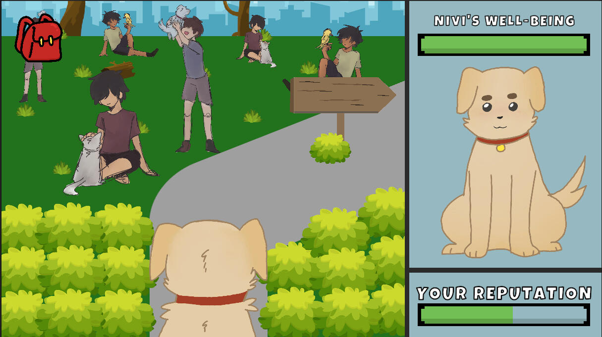 At the Pet Park